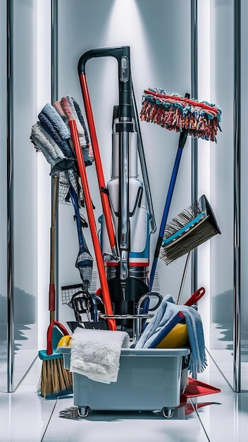 Aviation facility cleaning services